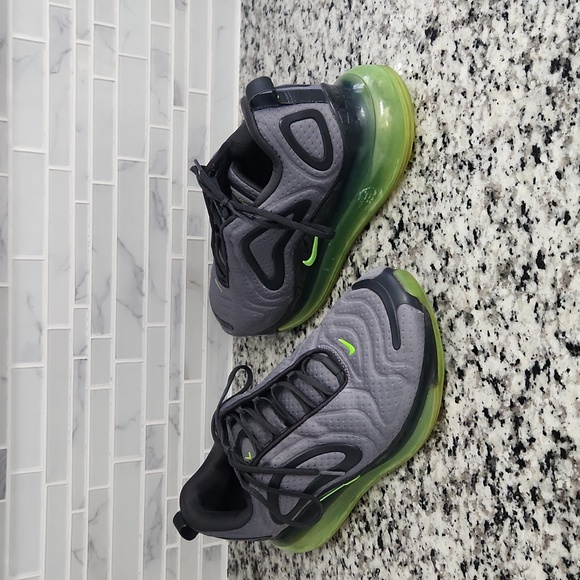 Nike Shoes Gary Electric Green Nike Air Max 72 Running Shoes Sz 0 Sneakers Cn9833002 Poshmark
